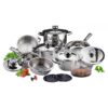 ქვაბების ნაკრები ZILLINGER VERSALES 17 PCS