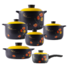 კერამიკის ქვაბების ნაკრები 6pcs - Image 4