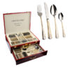 დანების, ჩანგლების და კოვზების ნაკრები HOFFMAYER 72pcs