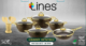 გრანიტის ქვაბების ნაკრები LINES 10PCS