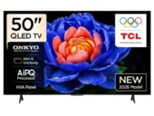 ᲢᲔᲚᲔᲕᲘᲖᲝᲠᲘ TCL 50P7L 4K GOOGLE TV 127sm